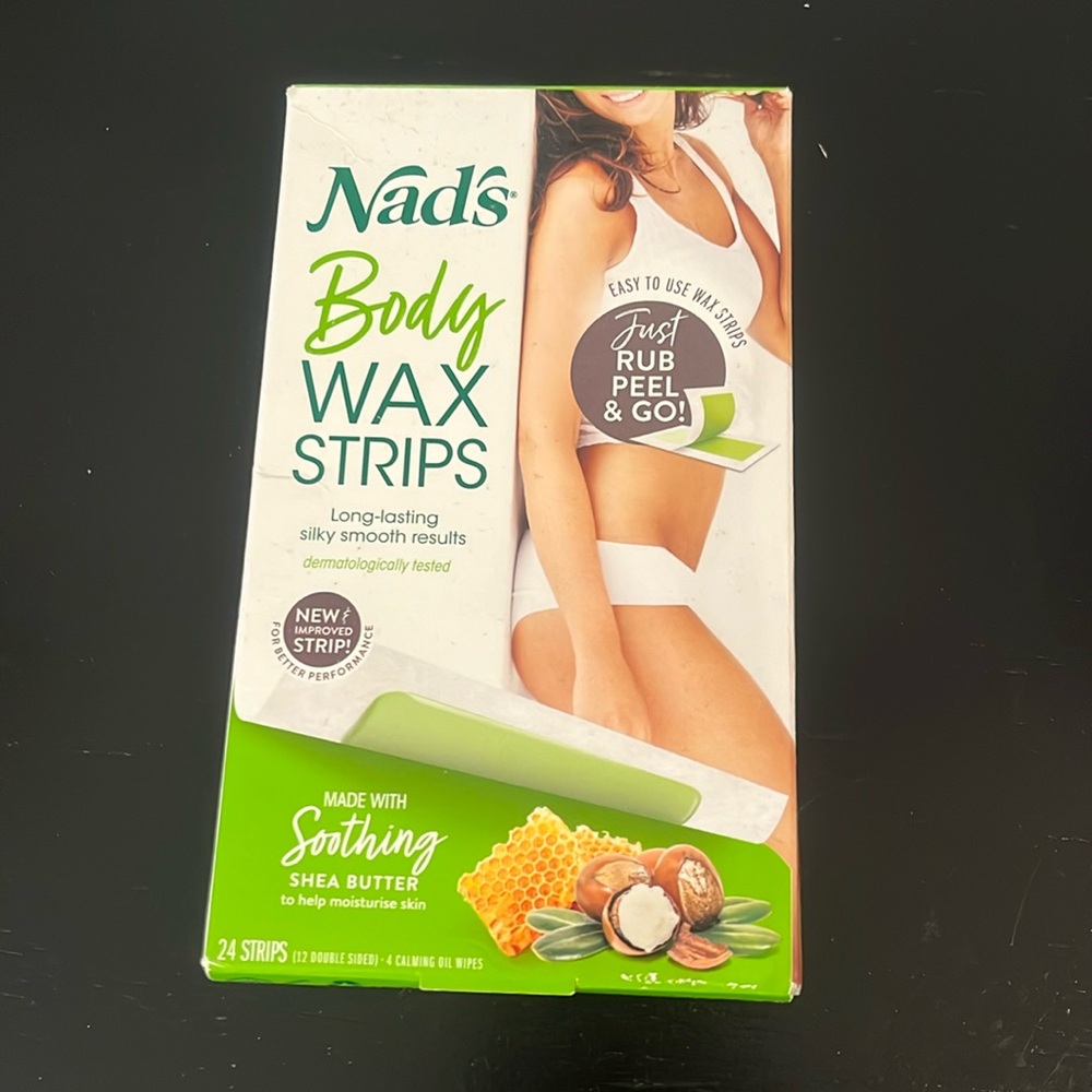 NADS BODY WAX STRIPS